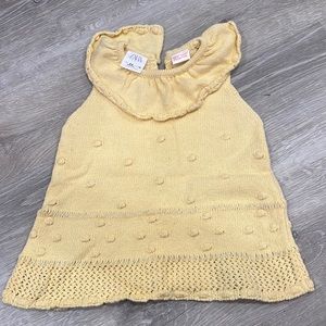 Zara baby knit dress
